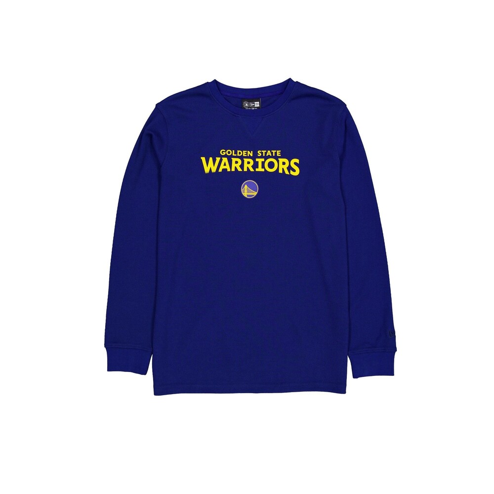 New Era Golden State Warriors Sport Night Long Sleeve T-Shirt - Size L